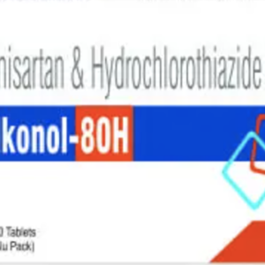 TELMISARTAN 80MG, HYDROCHLOROTHIAZIDE IP 12.5MG