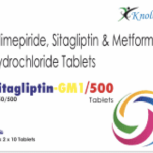 SITAGLIPTIN 50MG, GLIMEPIRIDE 1MG, METFORMIN 500MG