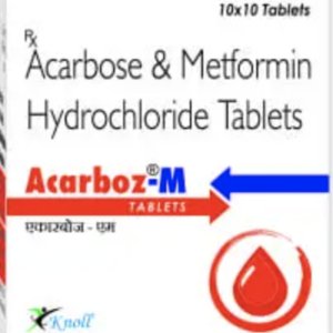 Generic Acarbose 50 mg + Metformin 500 mg