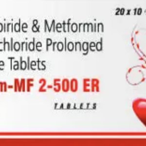 Generic Glimepiride 2 mg + Metformin 500 mg