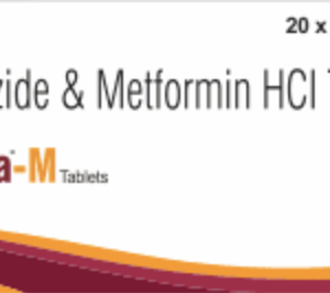 generic Metformin Hydrochloride 500 mg + Gliclazide 80 mg buy